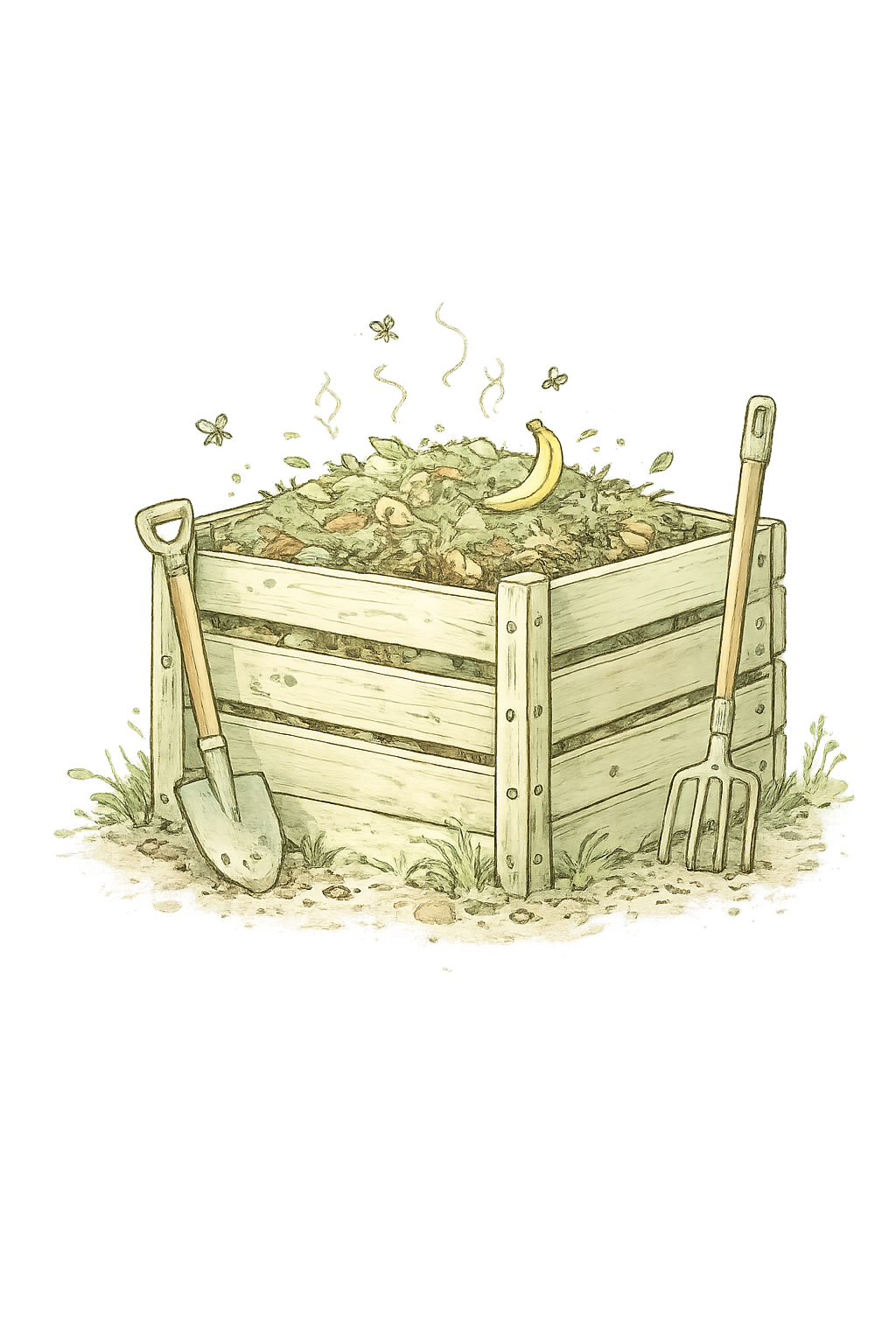 Otwarty kompostownik